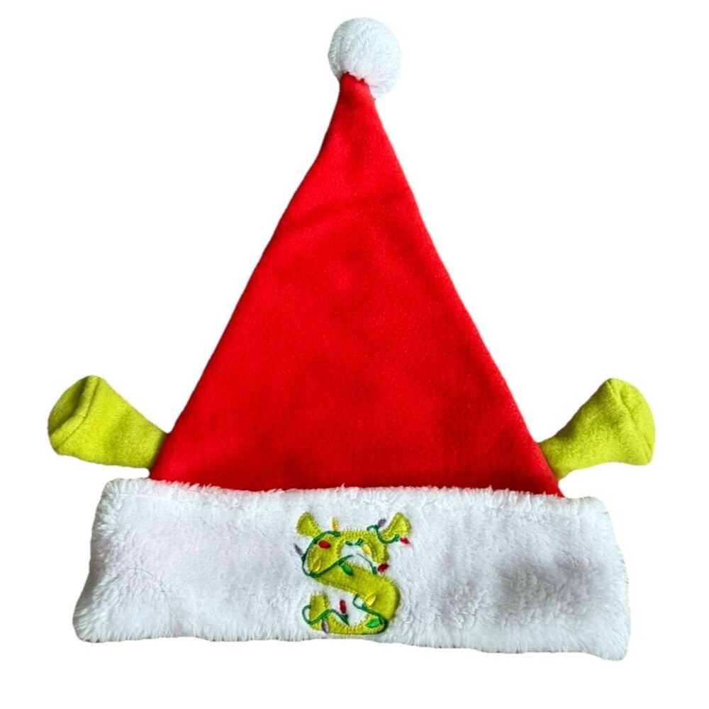 SHREK Christmas Hat Santa Hat Holiday, OSFM, BY RUZ